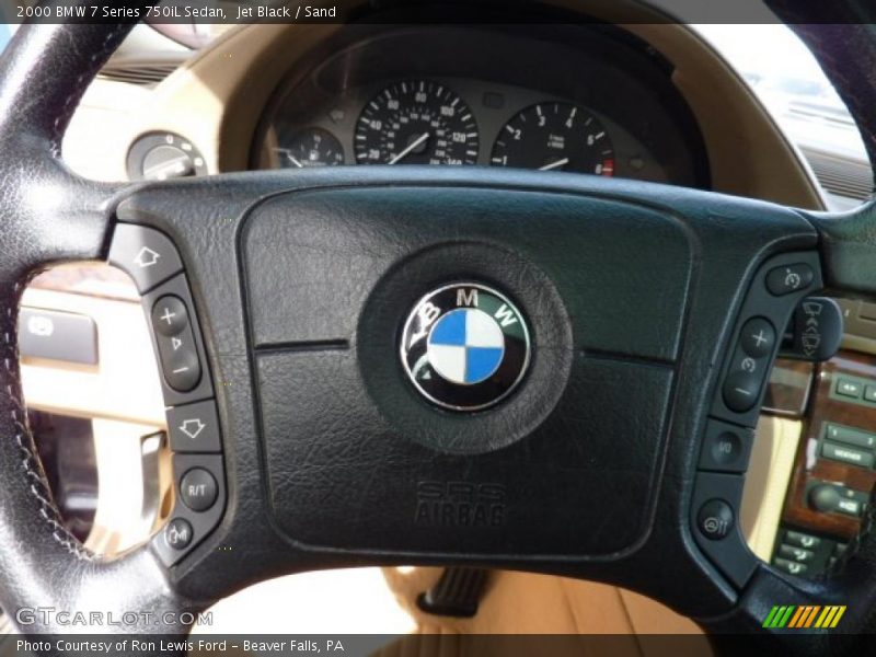 Controls of 2000 7 Series 750iL Sedan
