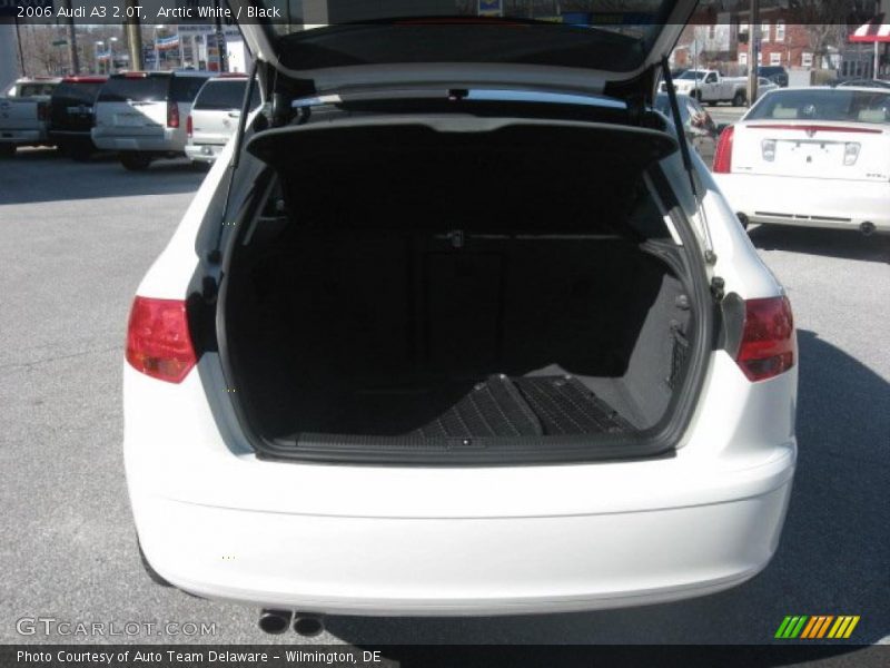 Arctic White / Black 2006 Audi A3 2.0T