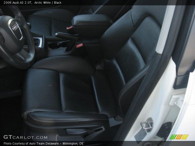 Arctic White / Black 2006 Audi A3 2.0T