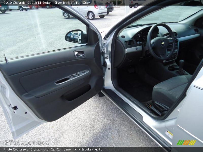 Silver Ice Metallic / Gray 2010 Chevrolet Cobalt LT Sedan