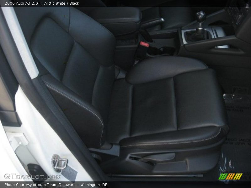 Arctic White / Black 2006 Audi A3 2.0T