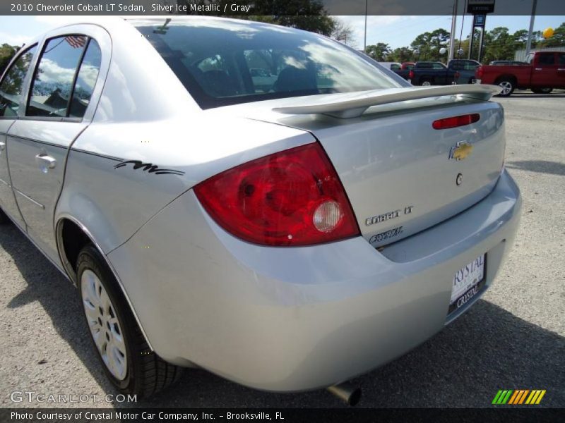 Silver Ice Metallic / Gray 2010 Chevrolet Cobalt LT Sedan