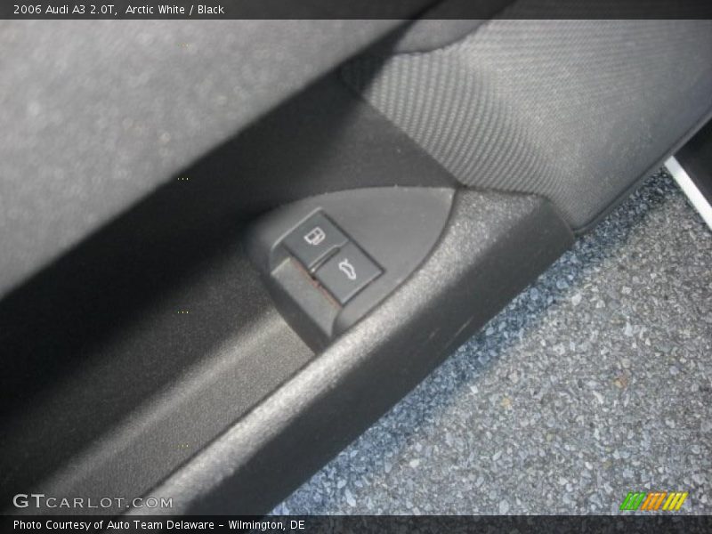 Arctic White / Black 2006 Audi A3 2.0T
