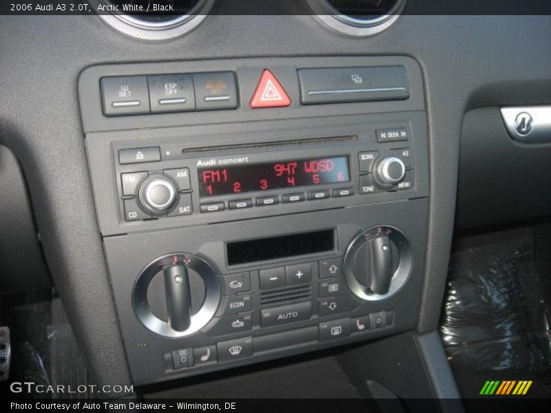 Controls of 2006 A3 2.0T