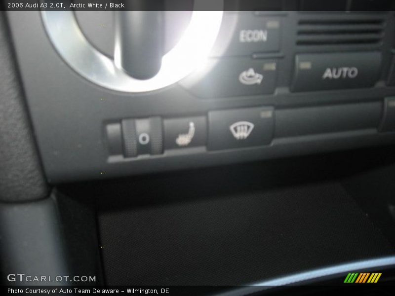 Arctic White / Black 2006 Audi A3 2.0T