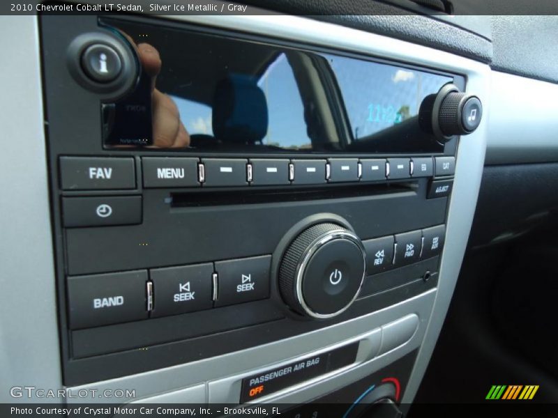 Silver Ice Metallic / Gray 2010 Chevrolet Cobalt LT Sedan