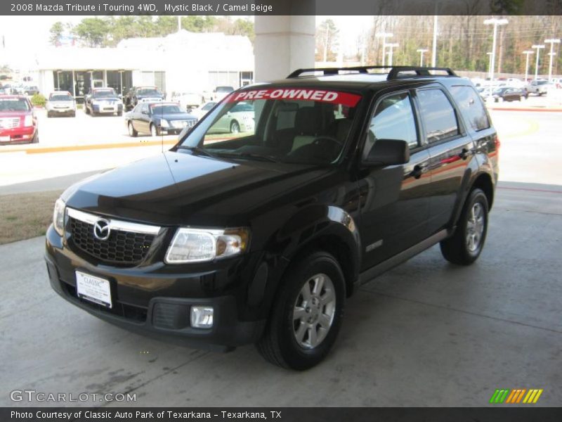 Mystic Black / Camel Beige 2008 Mazda Tribute i Touring 4WD