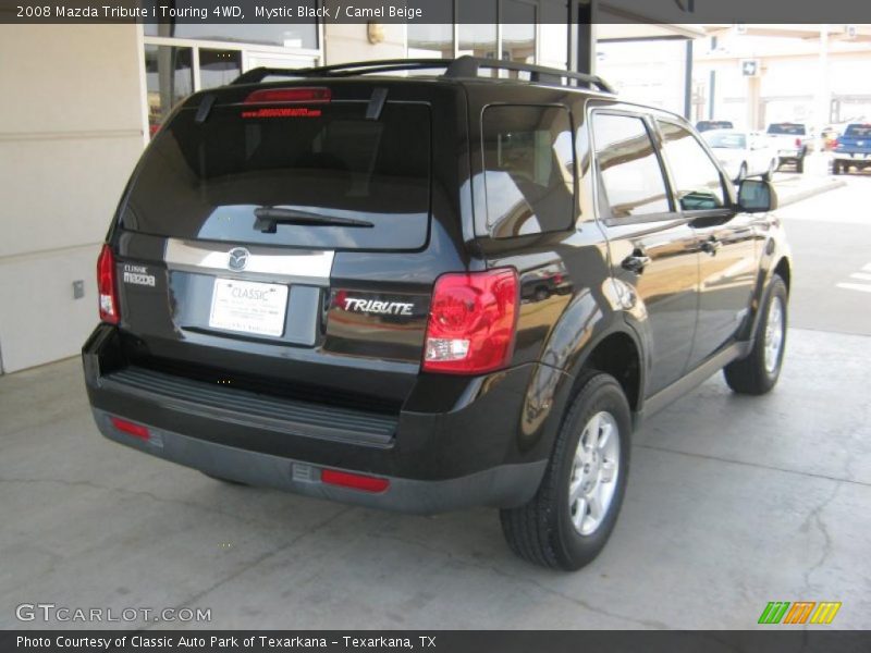 Mystic Black / Camel Beige 2008 Mazda Tribute i Touring 4WD