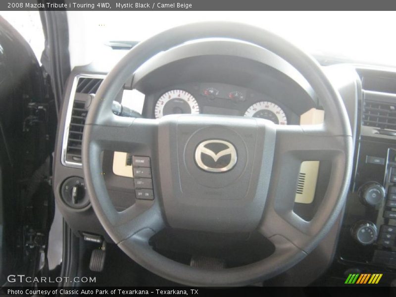 Mystic Black / Camel Beige 2008 Mazda Tribute i Touring 4WD