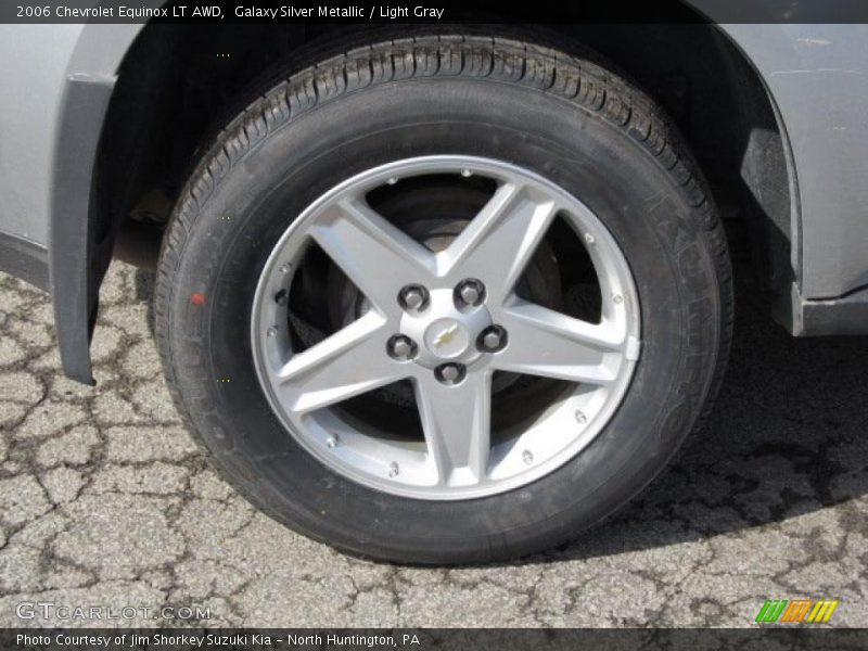 Galaxy Silver Metallic / Light Gray 2006 Chevrolet Equinox LT AWD