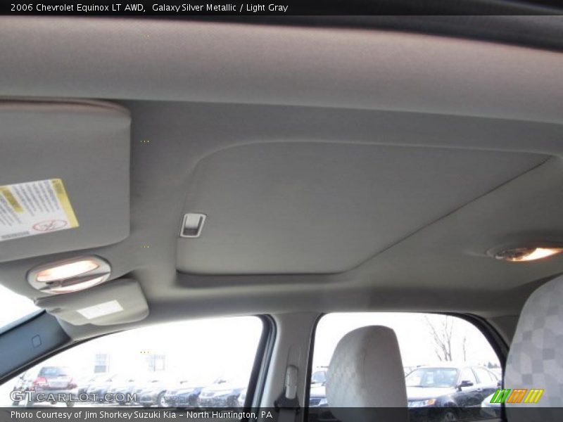 Galaxy Silver Metallic / Light Gray 2006 Chevrolet Equinox LT AWD