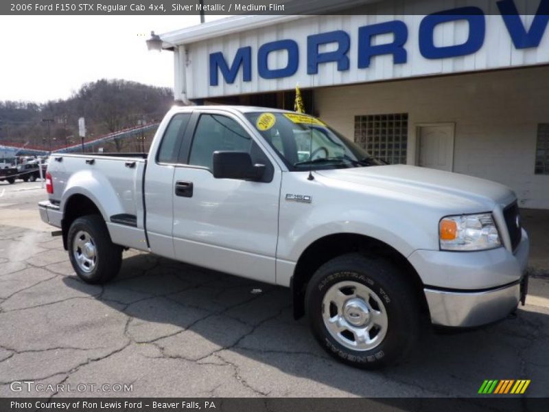 Silver Metallic / Medium Flint 2006 Ford F150 STX Regular Cab 4x4