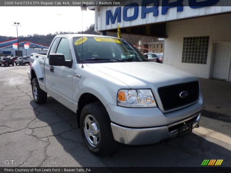 Silver Metallic / Medium Flint 2006 Ford F150 STX Regular Cab 4x4