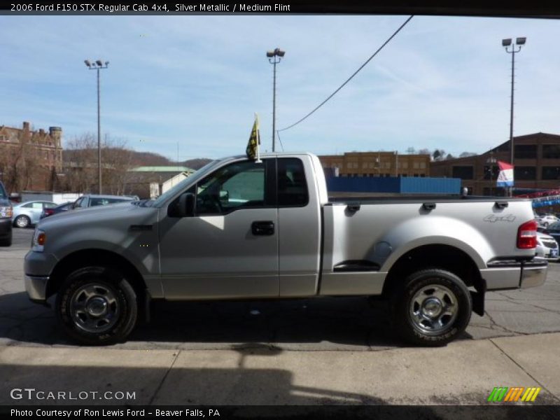 Silver Metallic / Medium Flint 2006 Ford F150 STX Regular Cab 4x4
