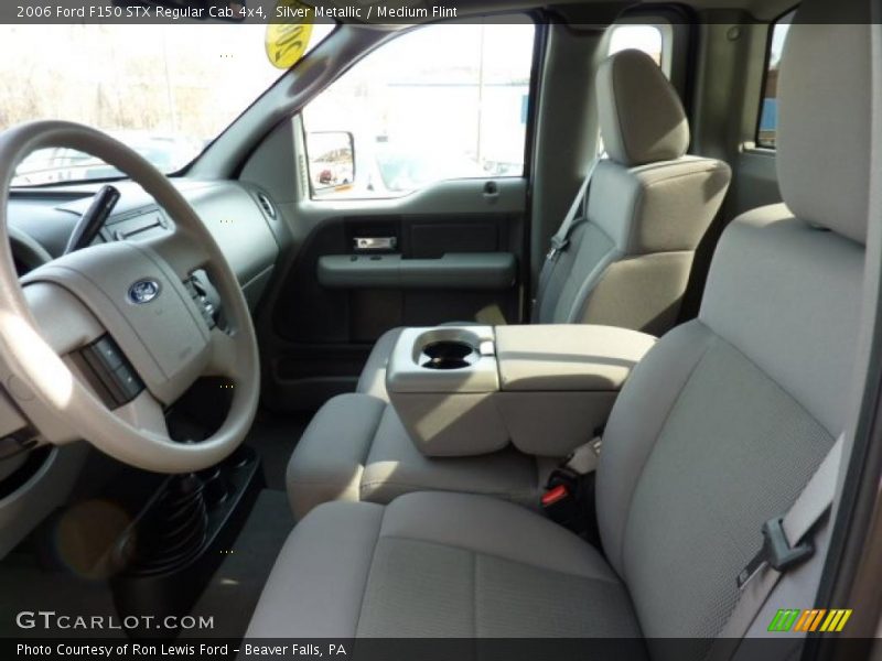 Silver Metallic / Medium Flint 2006 Ford F150 STX Regular Cab 4x4