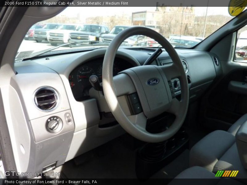 Silver Metallic / Medium Flint 2006 Ford F150 STX Regular Cab 4x4
