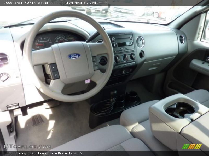 Silver Metallic / Medium Flint 2006 Ford F150 STX Regular Cab 4x4