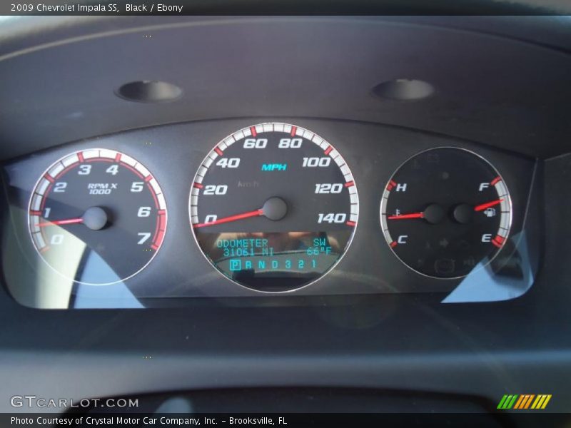 Black / Ebony 2009 Chevrolet Impala SS