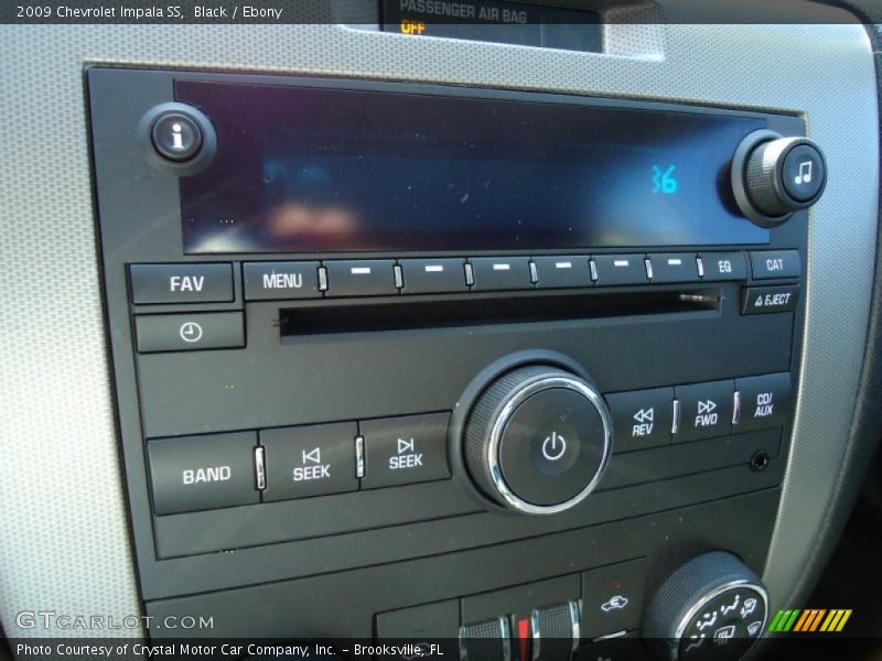 Black / Ebony 2009 Chevrolet Impala SS