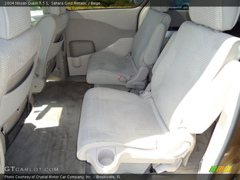 Sahara Gold Metallic / Beige 2004 Nissan Quest 3.5 S