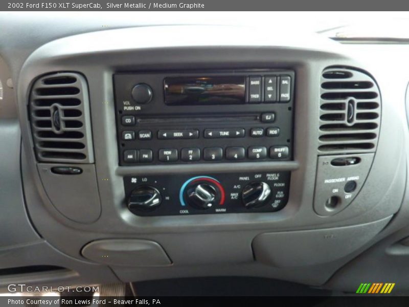 Controls of 2002 F150 XLT SuperCab