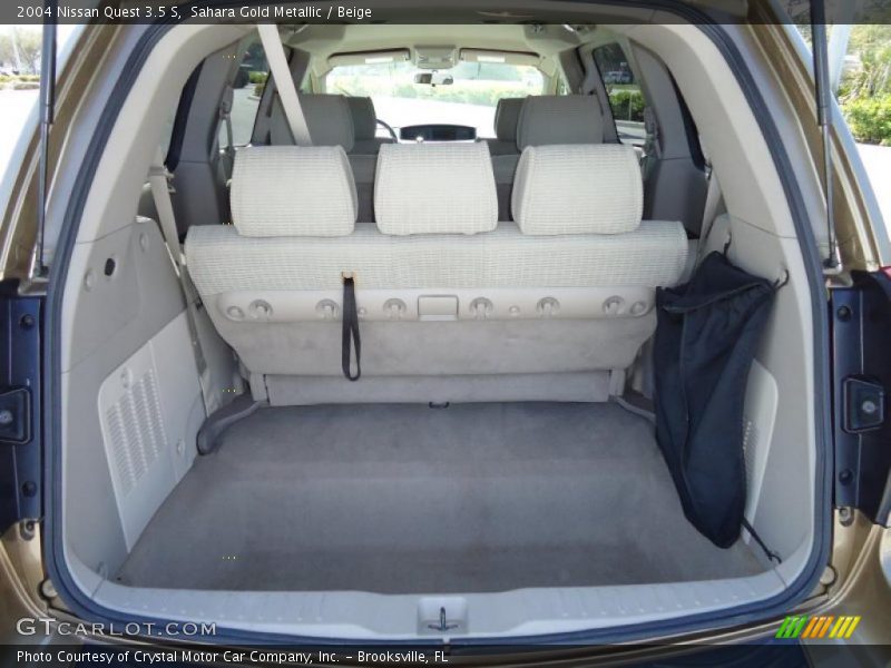 Sahara Gold Metallic / Beige 2004 Nissan Quest 3.5 S
