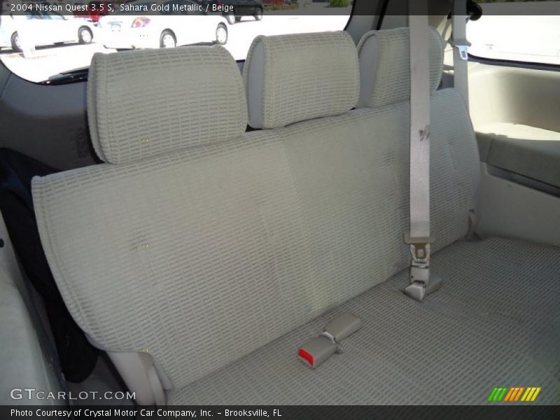 Sahara Gold Metallic / Beige 2004 Nissan Quest 3.5 S