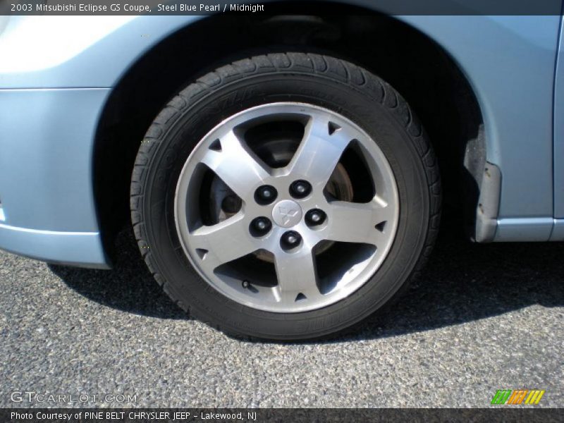 Steel Blue Pearl / Midnight 2003 Mitsubishi Eclipse GS Coupe