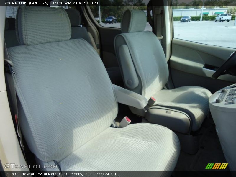 Sahara Gold Metallic / Beige 2004 Nissan Quest 3.5 S