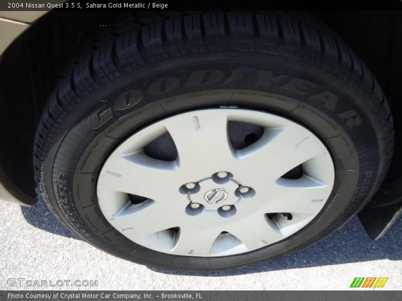 Sahara Gold Metallic / Beige 2004 Nissan Quest 3.5 S