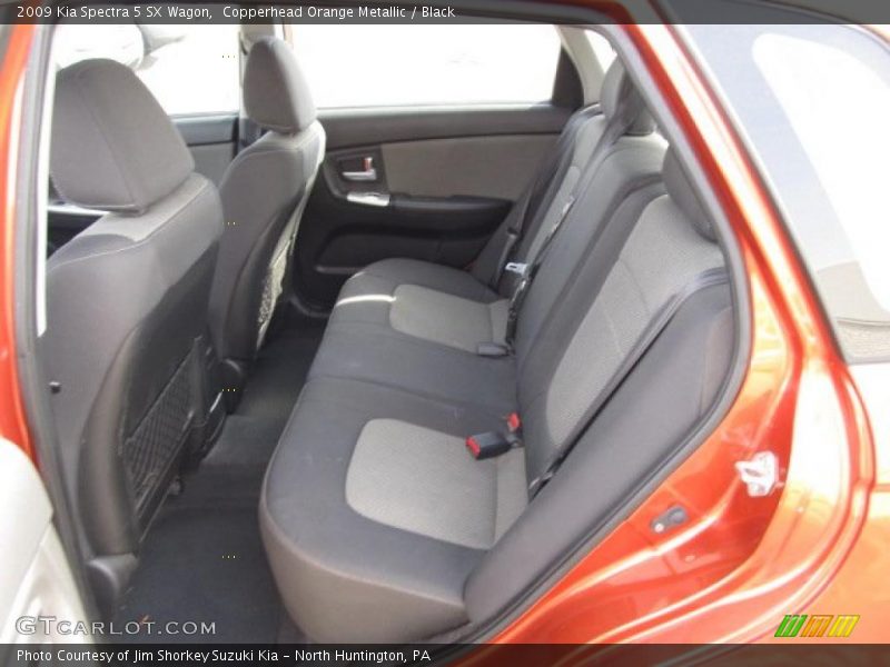  2009 Spectra 5 SX Wagon Black Interior