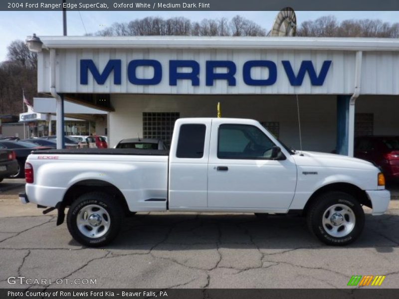 Oxford White / Medium Dark Flint 2004 Ford Ranger Edge SuperCab