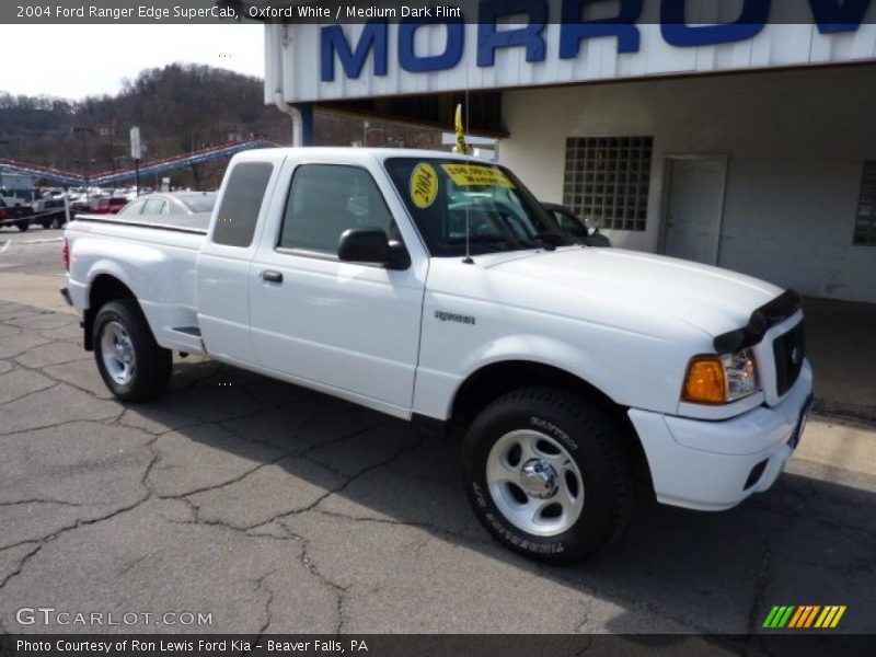 Oxford White / Medium Dark Flint 2004 Ford Ranger Edge SuperCab