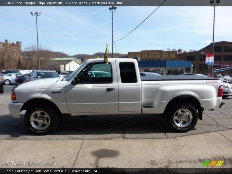 Oxford White / Medium Dark Flint 2004 Ford Ranger Edge SuperCab