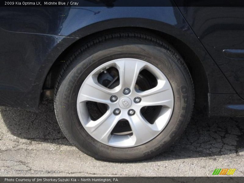 Midnite Blue / Gray 2009 Kia Optima LX