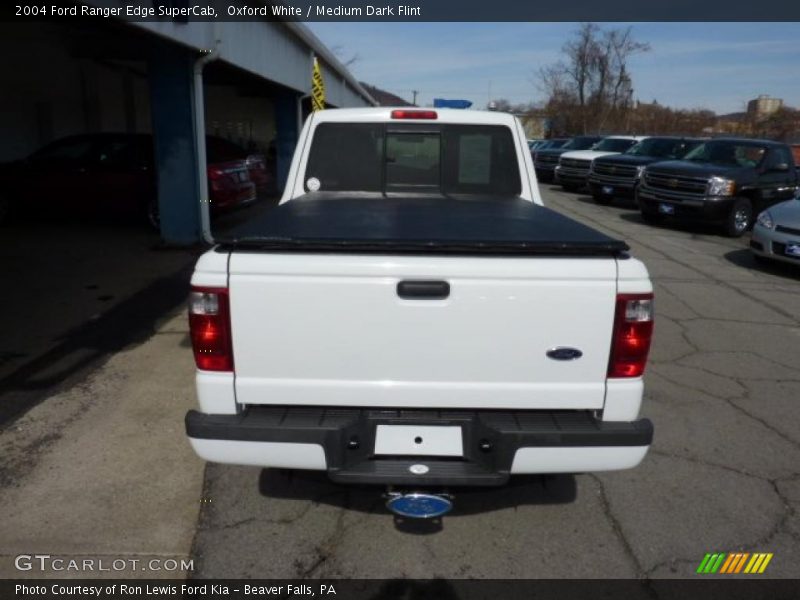 Oxford White / Medium Dark Flint 2004 Ford Ranger Edge SuperCab