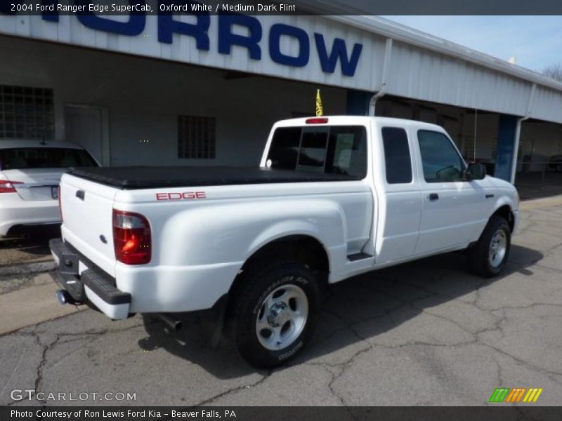 Oxford White / Medium Dark Flint 2004 Ford Ranger Edge SuperCab