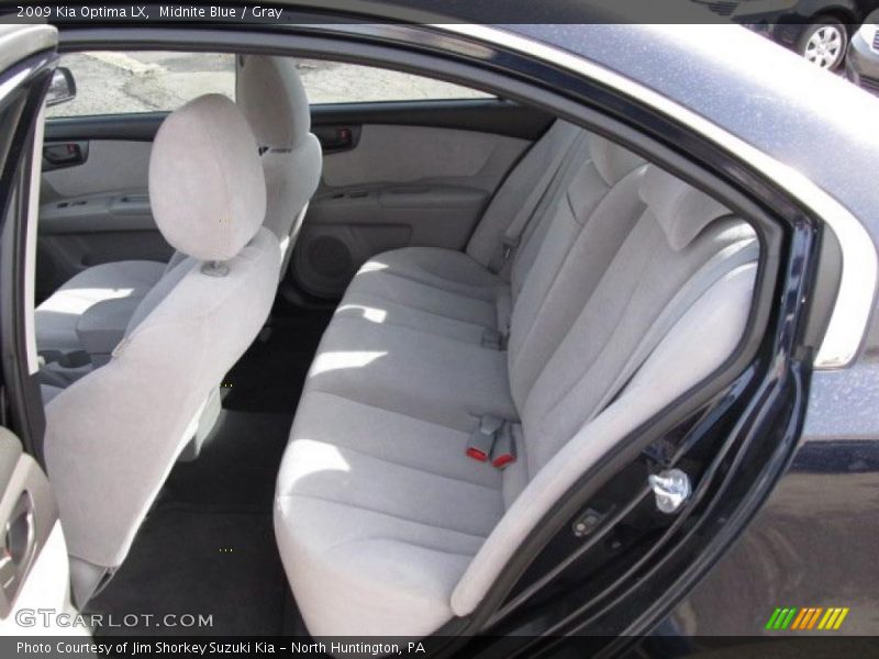 Midnite Blue / Gray 2009 Kia Optima LX
