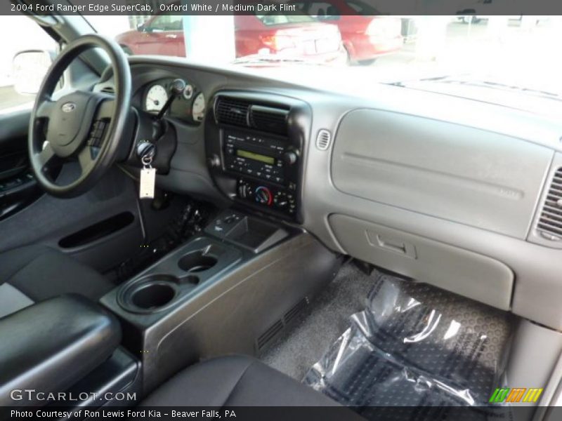 Oxford White / Medium Dark Flint 2004 Ford Ranger Edge SuperCab