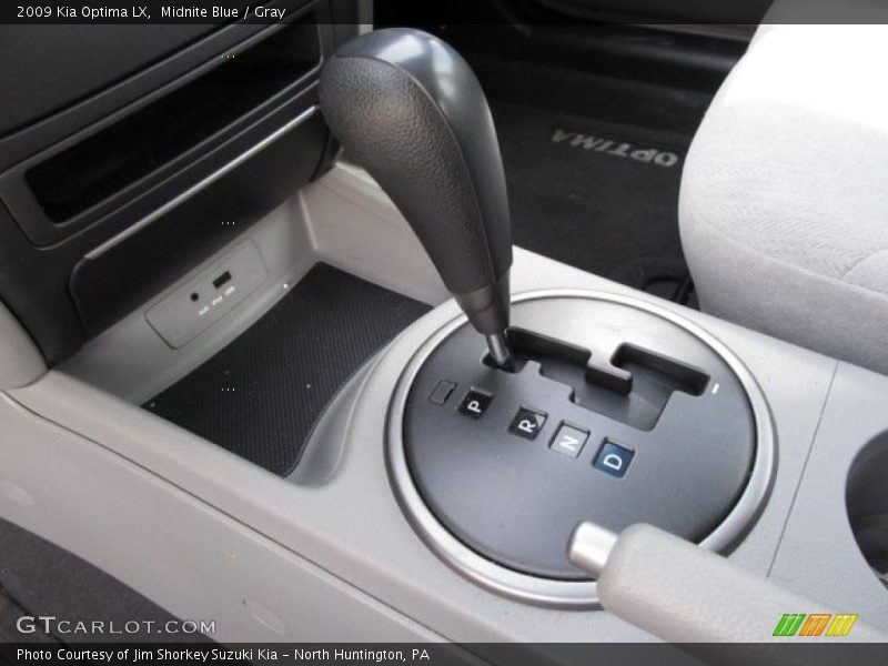 Midnite Blue / Gray 2009 Kia Optima LX