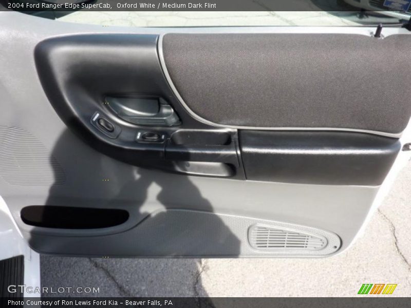 Oxford White / Medium Dark Flint 2004 Ford Ranger Edge SuperCab