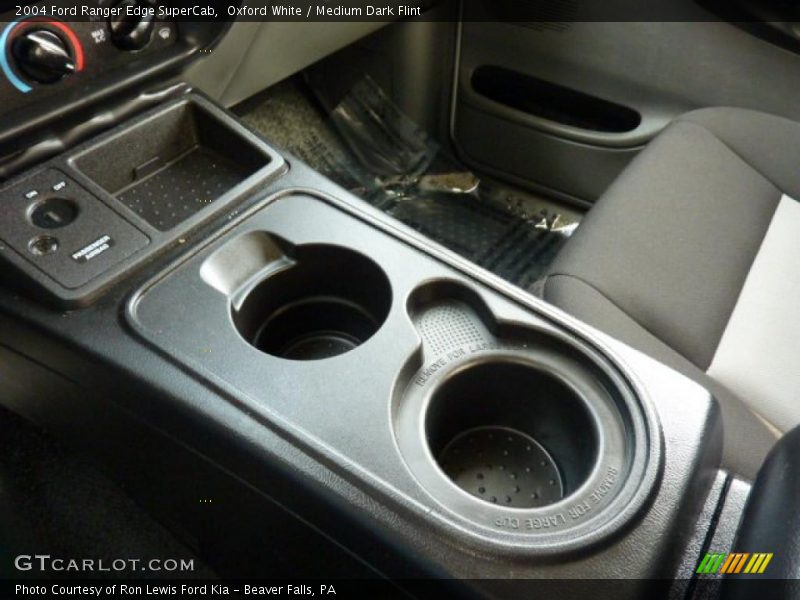 Oxford White / Medium Dark Flint 2004 Ford Ranger Edge SuperCab