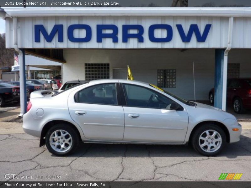 Bright Silver Metallic / Dark Slate Gray 2002 Dodge Neon SXT