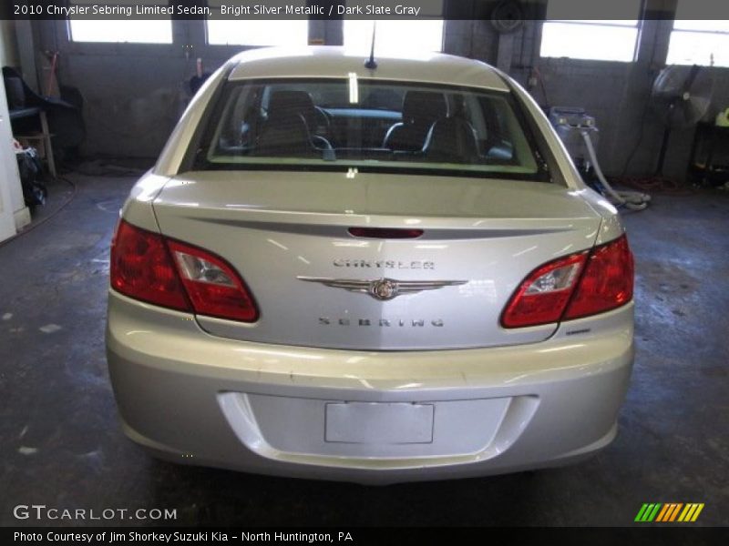 Bright Silver Metallic / Dark Slate Gray 2010 Chrysler Sebring Limited Sedan