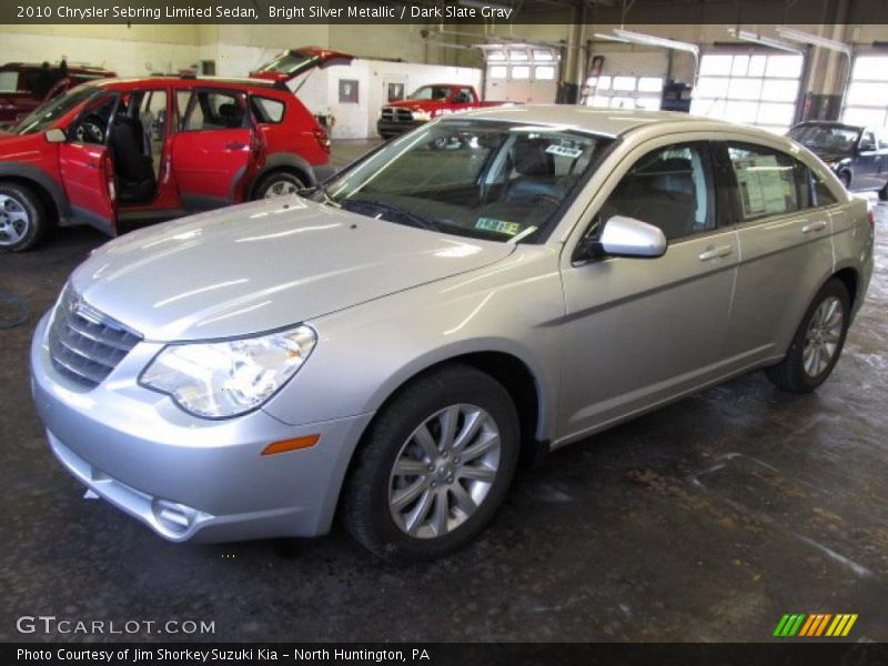 Bright Silver Metallic / Dark Slate Gray 2010 Chrysler Sebring Limited Sedan