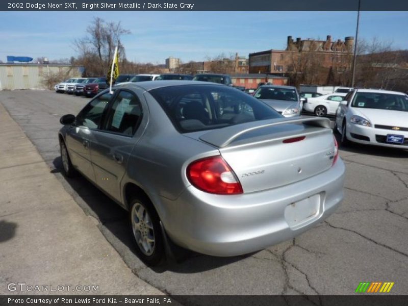 Bright Silver Metallic / Dark Slate Gray 2002 Dodge Neon SXT