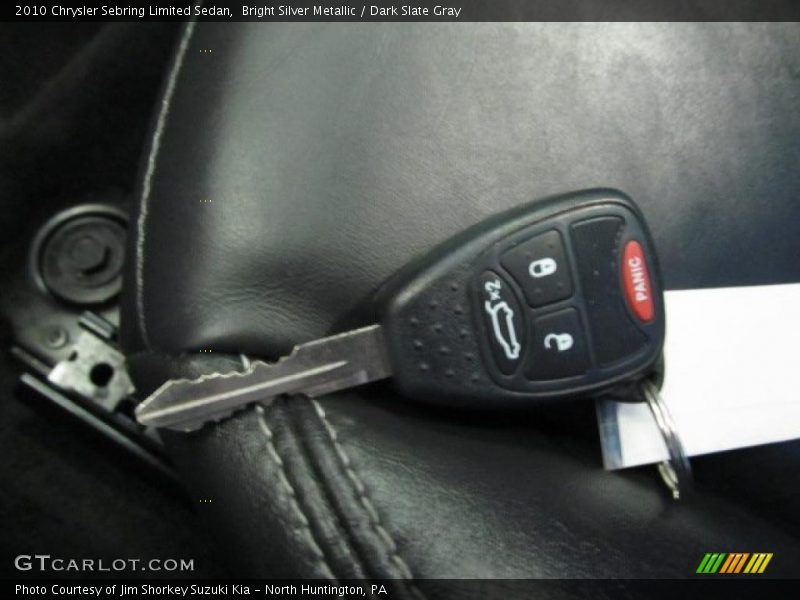 Bright Silver Metallic / Dark Slate Gray 2010 Chrysler Sebring Limited Sedan