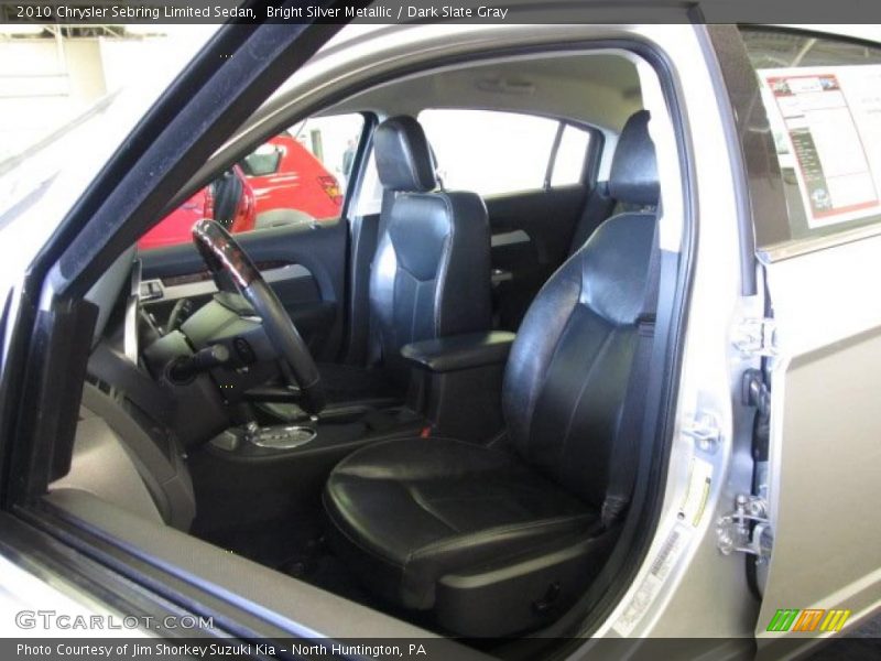 Bright Silver Metallic / Dark Slate Gray 2010 Chrysler Sebring Limited Sedan