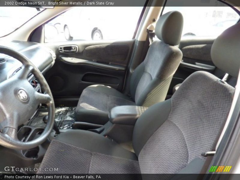 Bright Silver Metallic / Dark Slate Gray 2002 Dodge Neon SXT