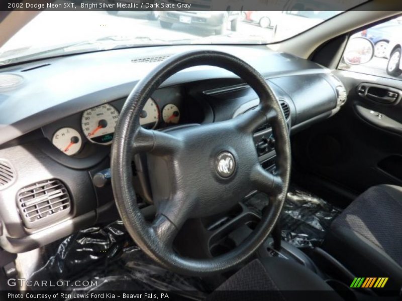 Bright Silver Metallic / Dark Slate Gray 2002 Dodge Neon SXT